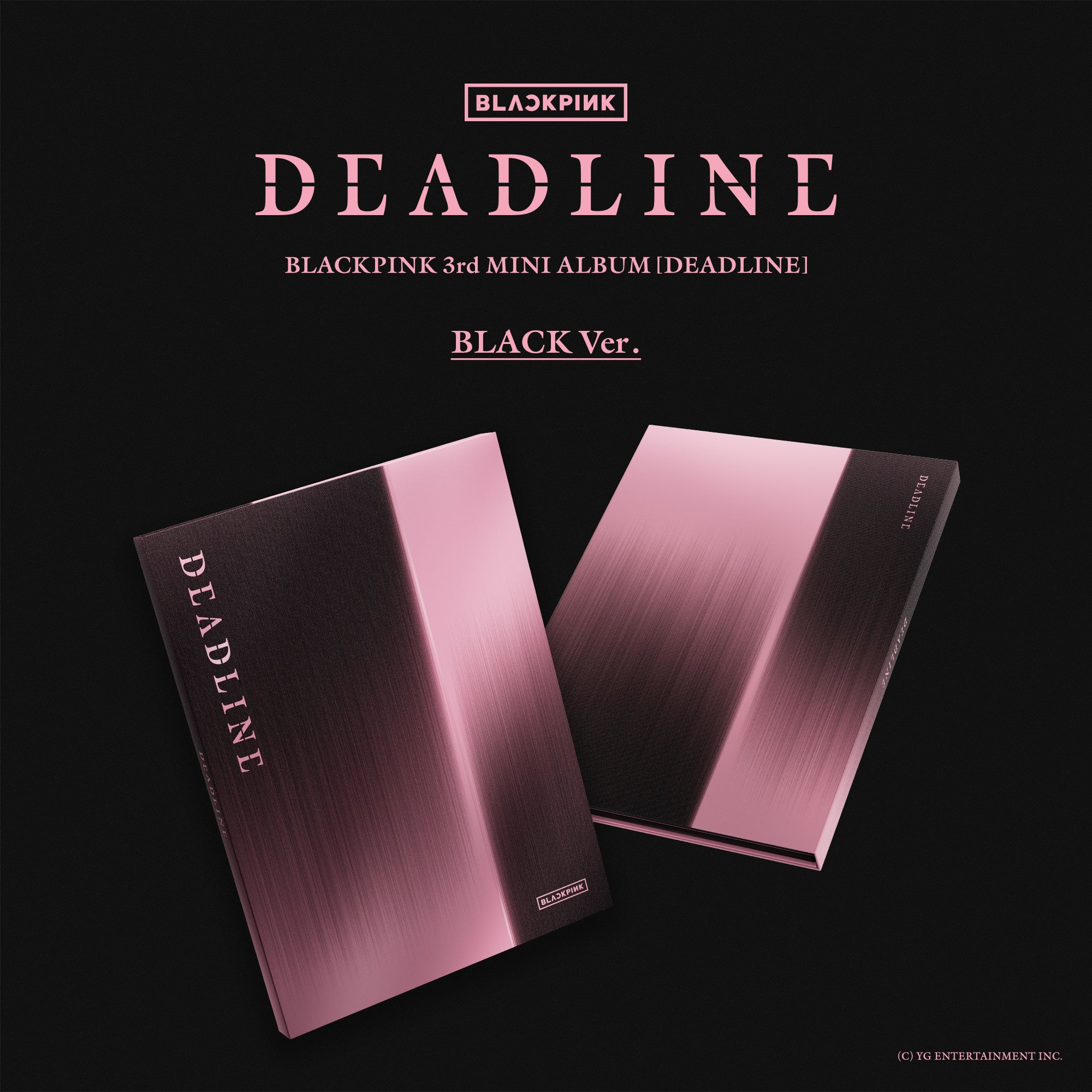 BLACKPINK 3rd MINI ALBUM [DEADLINE] BLACK Ver.